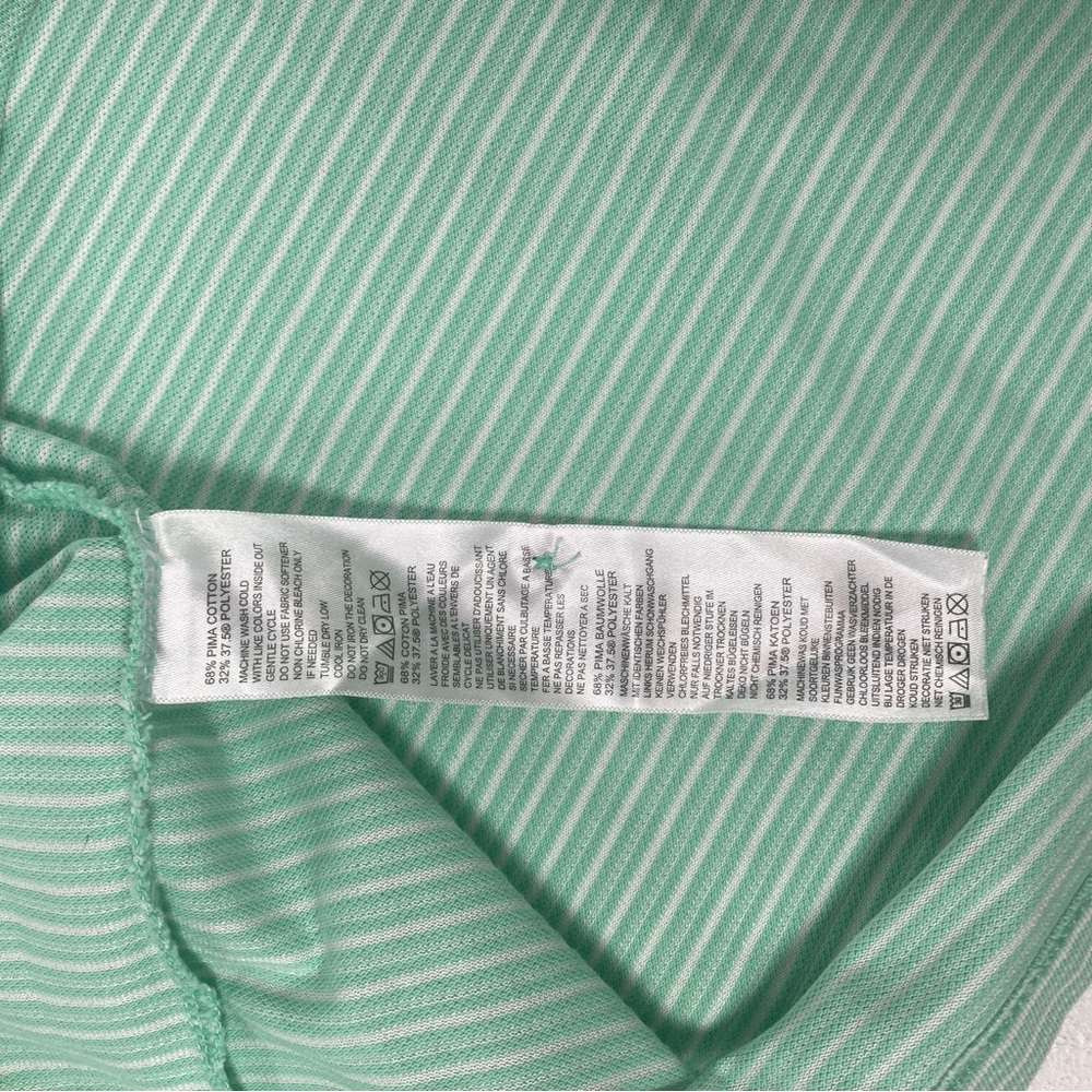 Tommy Bahama IslandZone Polo Shirt Mens XXL /TTG Green Solid Knit Soft Casual - Picture 14 of 15